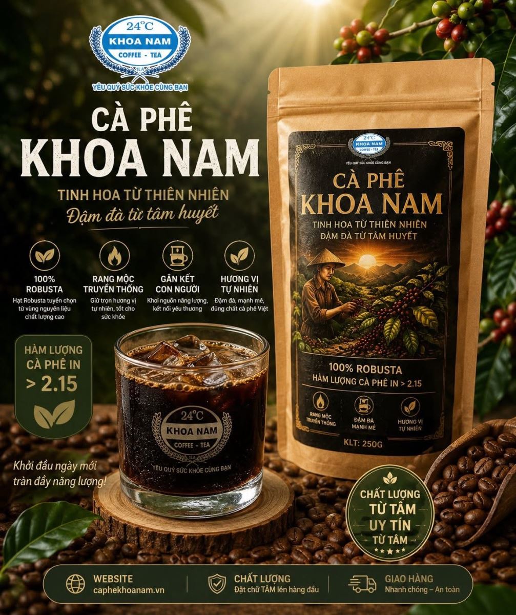 CÁCH NHẬN BIẾT CÀ PHÊ KHÔNG TẨM CHẤT PHỤ GIA